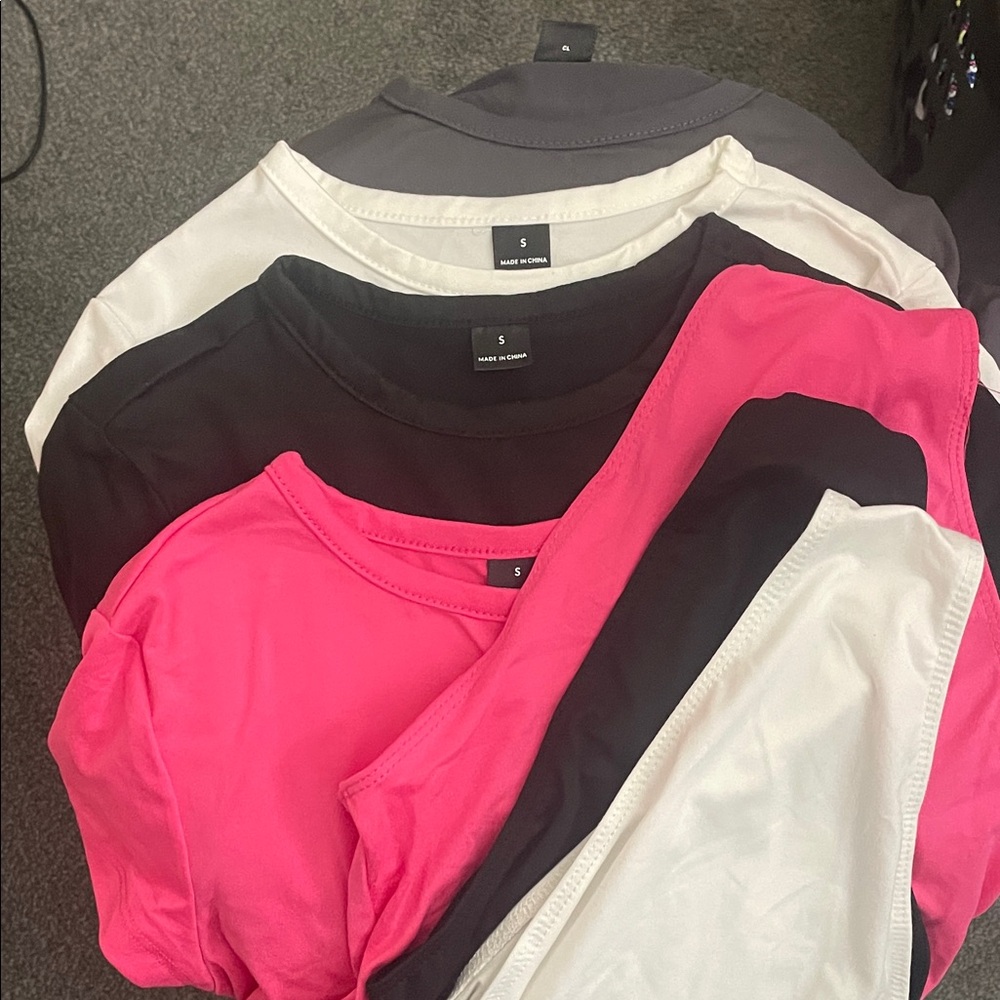 Set of Colorful Bodysuits